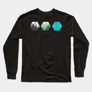 Terraforming Mars Resource Tiles Board Game Graphic - Tabletop Gaming Long Sleeve T-Shirt